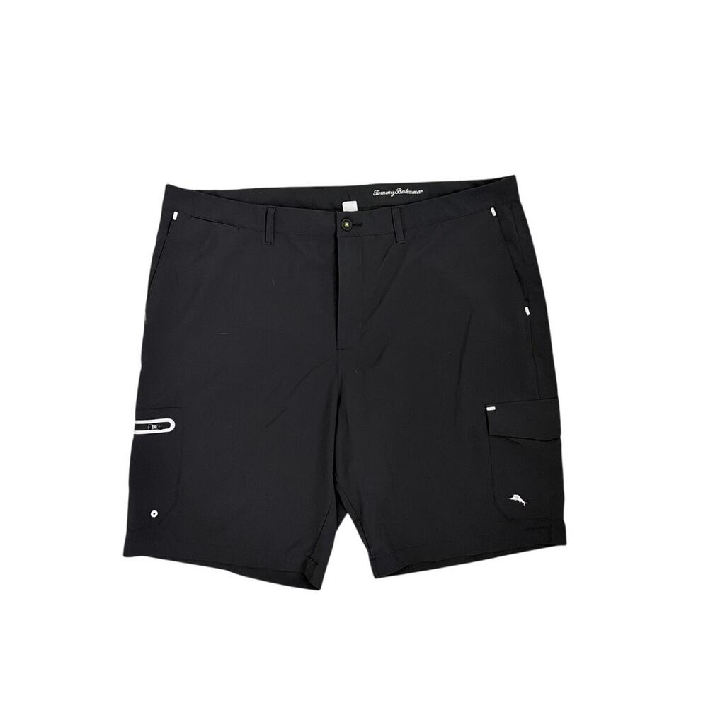 Tommy Bahama Cayman Isles IslandZone Dri-Fit Active Black Shorts Men's 42